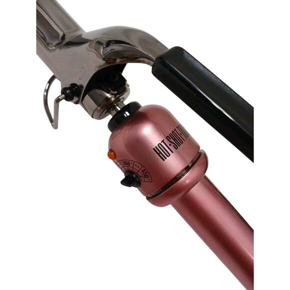 Hot Shot Tools Curling Iron Professional SALON 1.14" Barrel Titanium New No Box - Picture 3 of 10